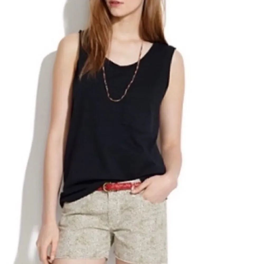 Madewell safari dot printed shorts 28